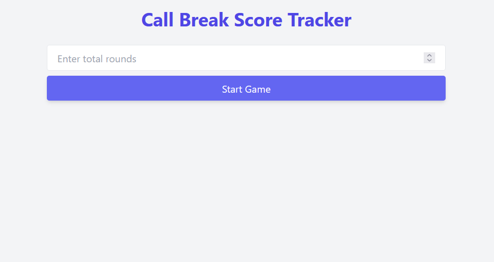 CallBreakScoreTracker